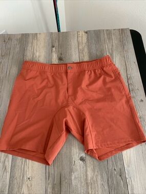 Right Of Way Mens Unlined Stretch Waist Performance Shorts XL